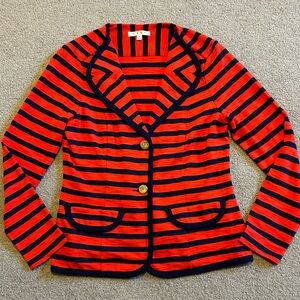 CAbi Au Revoir Cotton Blazer